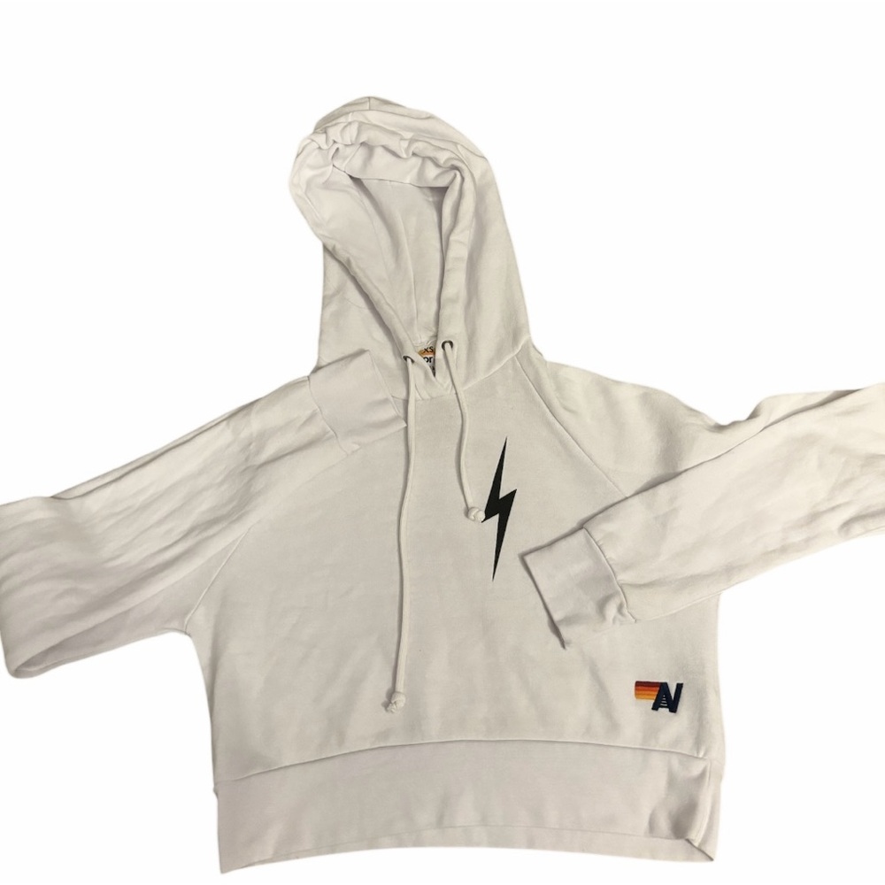 RARE AVIATOR NATION CROP HOODIE🌈⚡️